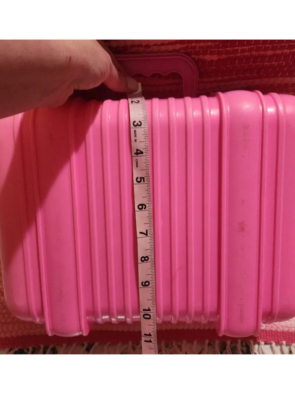 Vintage 1990s Barbie Fashion Doll Travel Suitcase